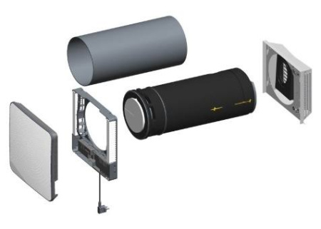 Wolf CWL-D-70 нерж. сталь с преднагревателем