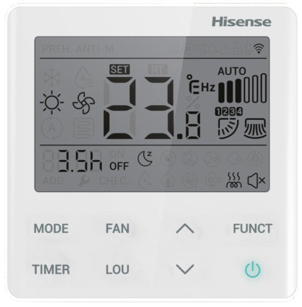 Hisense Heavy EU ADT-18UX4RCL8/AUW-18U4RS7 Wi-Fi