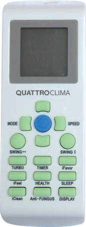 QUATTROCLIMA QV-I12CG/QN-I12UG/QA-ICP9